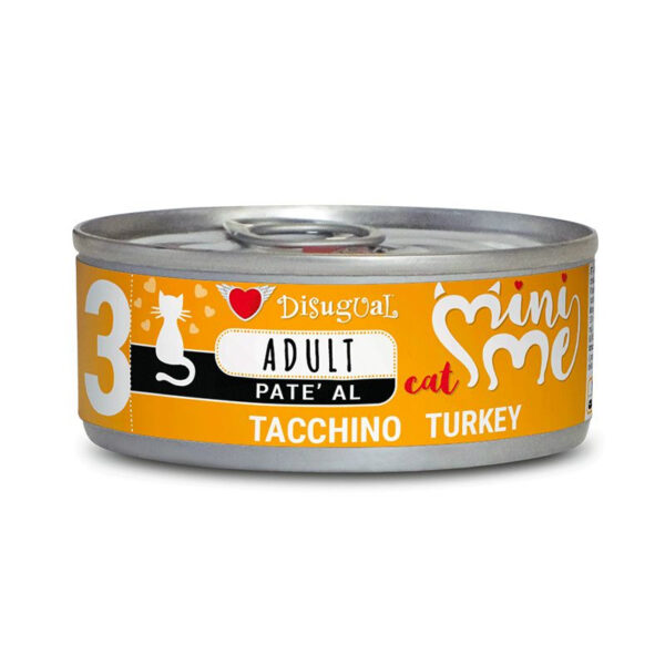 Disugual MINI-ME TURKEY 85g - konservi kaķiem (03/2028)
