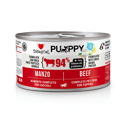 Disugusl Puppy BEEF 150g- konservi kuceniem (08/27)