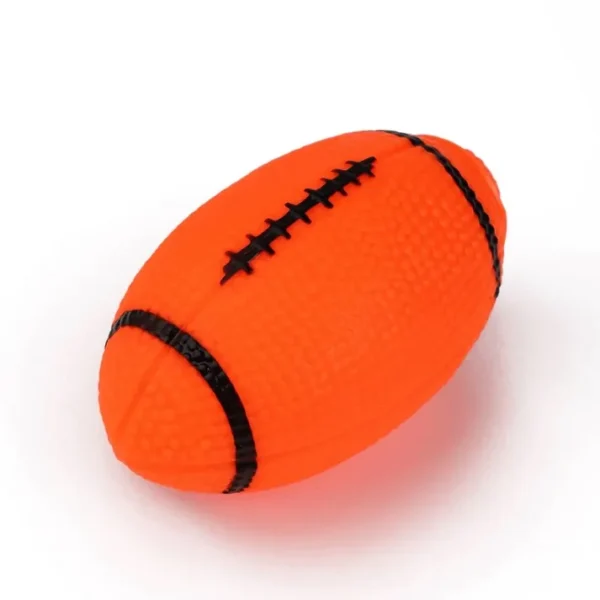 NUXIE® suņu rotaļlieta košļājamā bumbiņa ar pīkstienu 10 cm
