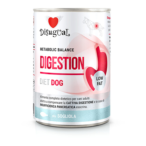 Disugual diet dog Digestion Zivs 400g- konservi suņiem (04/30)